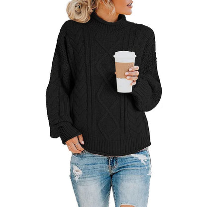 Women's Elegant Turtleneck Sweater