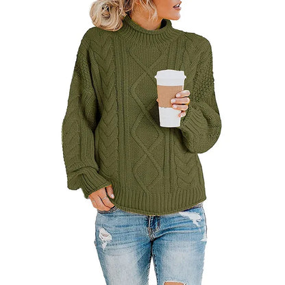 Women's Elegant Turtleneck Sweater