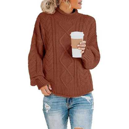 Women's Elegant Turtleneck Sweater