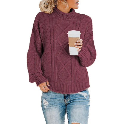 Women's Elegant Turtleneck Sweater