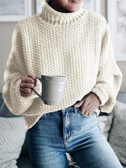 Women's Elegant Turtleneck Sweater