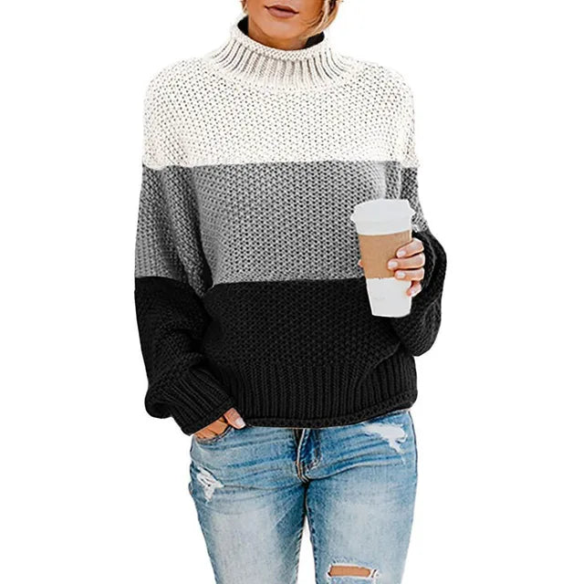 Women's Elegant Turtleneck Sweater