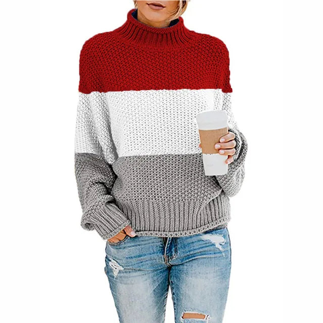 Women's Elegant Turtleneck Sweater