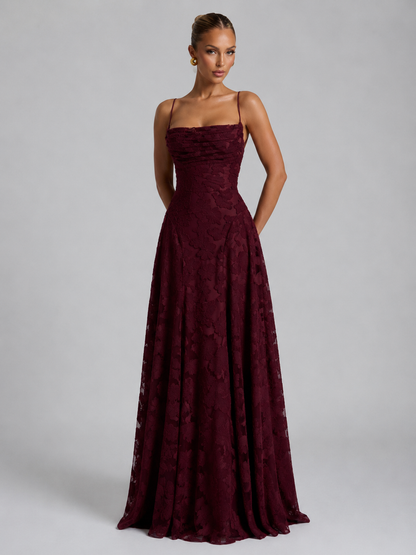 Women's Floral Sculpted Maxi Dress