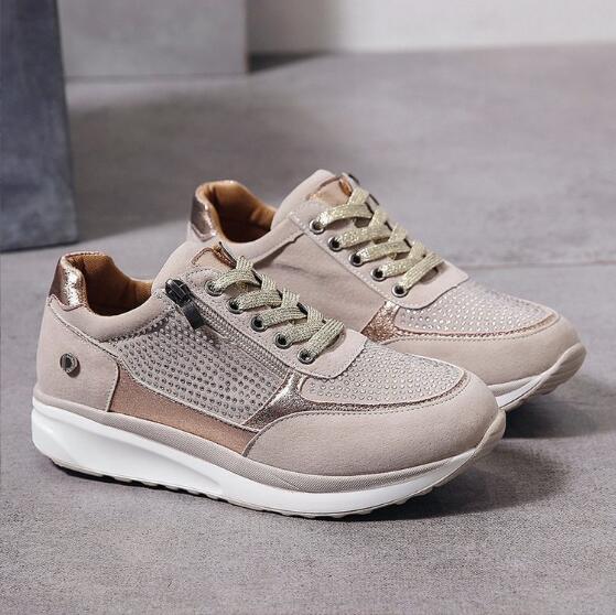 Women's Orthopaedic Zip Sneakers