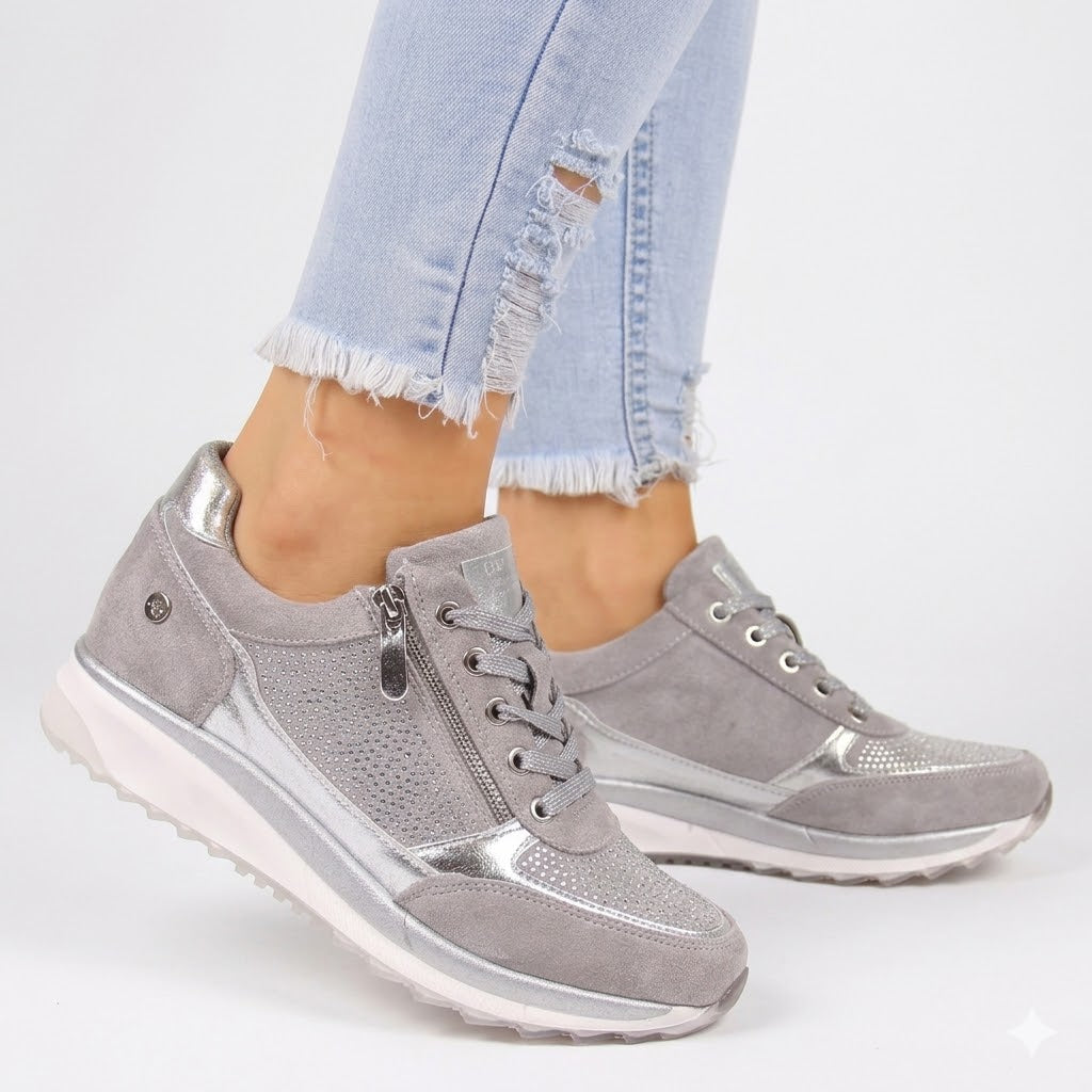 Women's Orthopaedic Zip Sneakers