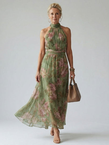 Women's Sleeveless Summer Maxi Dress