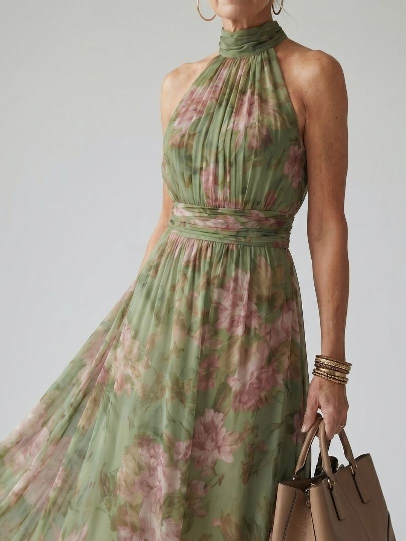 Women's Sleeveless Summer Maxi Dress