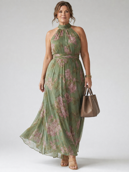 Women's Sleeveless Summer Maxi Dress