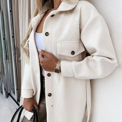 Women's Thicken Wool Blend Jacket