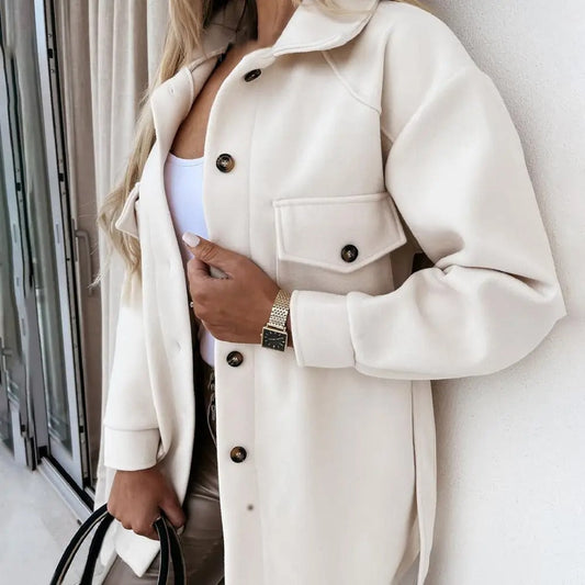 Women's Thicken Wool Blend Jacket