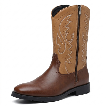 Men's Classic Western Cowboy Boots for Riding